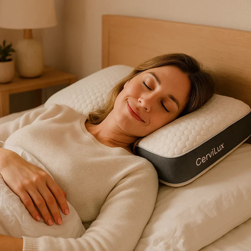 PAGA 1 y LLEVASE 4 - Almohada CerviLux™  Redescubre el placer de despertar sin dolores