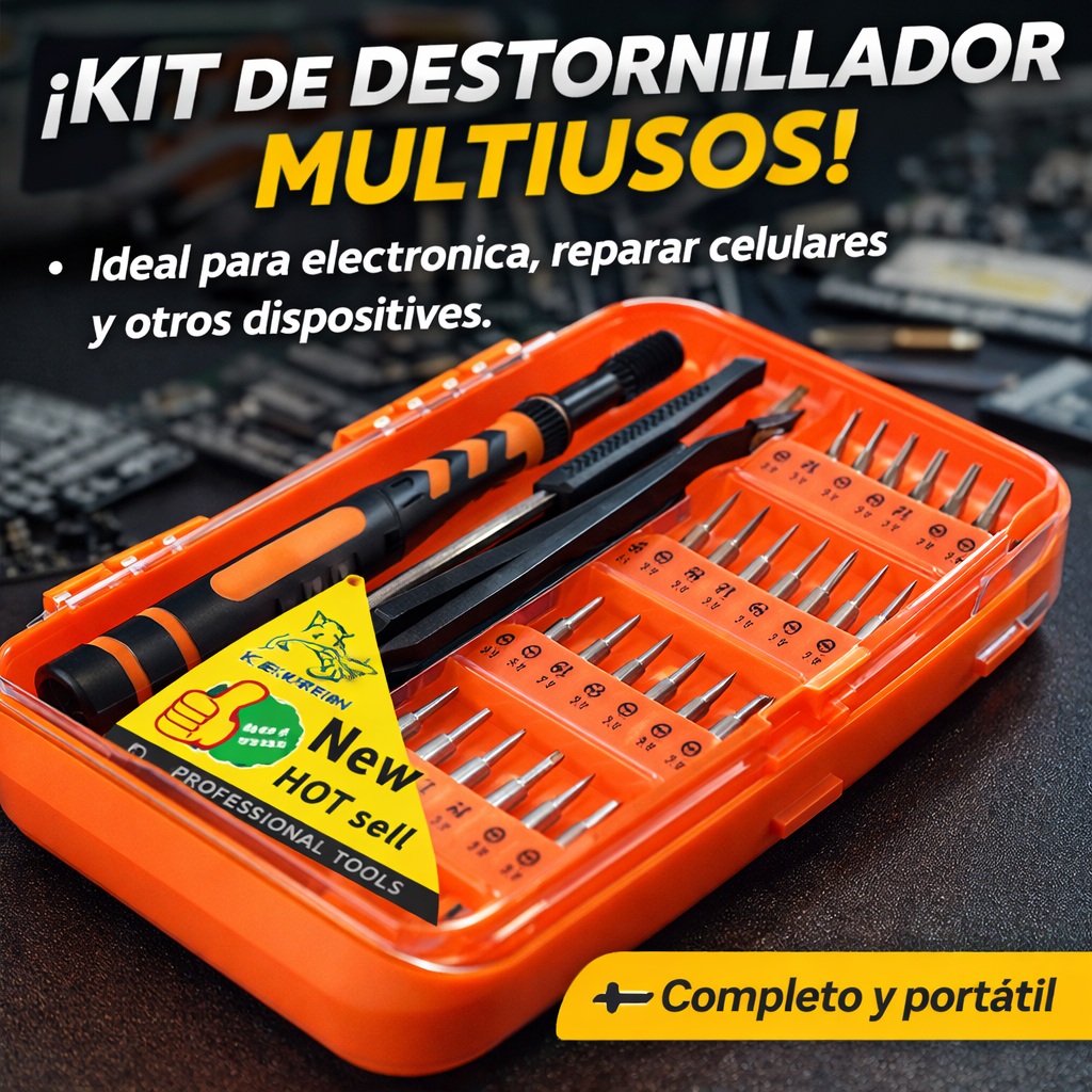 Set de Destornilladores Multifunción 28 en 1
