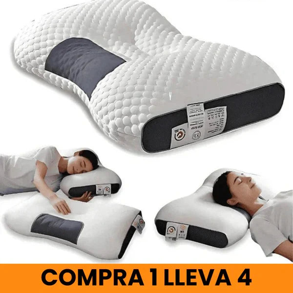 PAGA 1 y LLEVASE 4 - Almohada CerviLux™  Redescubre el placer de despertar sin dolores