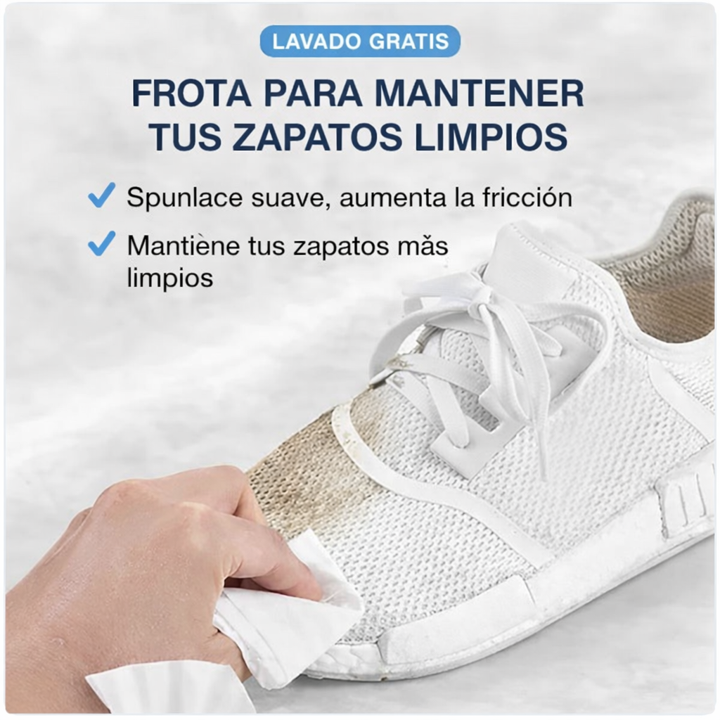 TOALLITAS LIMPIADORA ZAPATOS