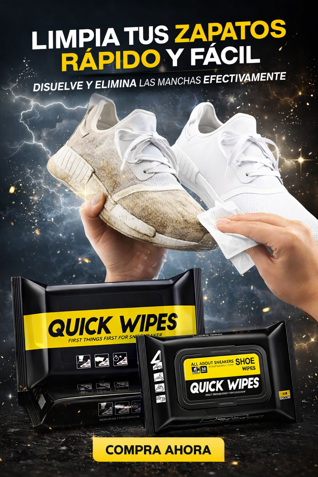 TOALLITAS LIMPIADORA ZAPATOS