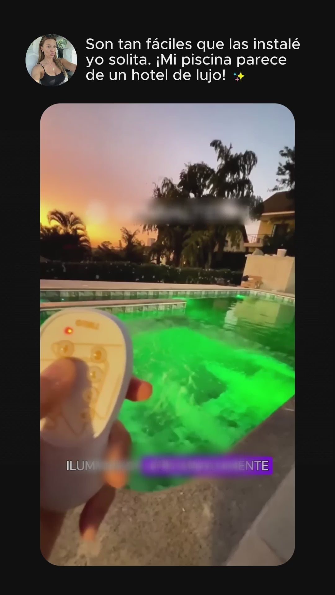 Luz Led Sumergible Para Piscina - 🔥 pocas unidades